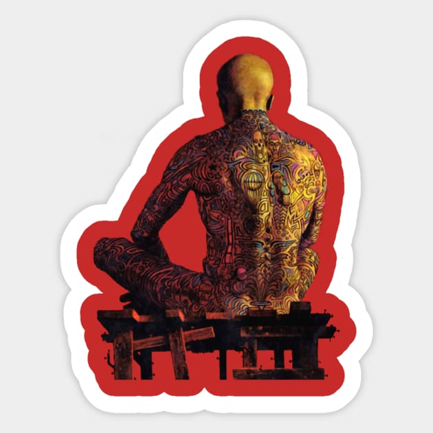 Illustrated man Sticker by Dundua